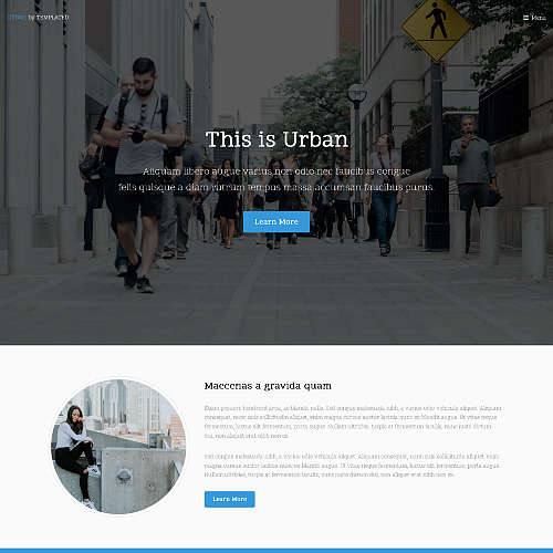 Urban - Free Responsive HTML and CSS Template